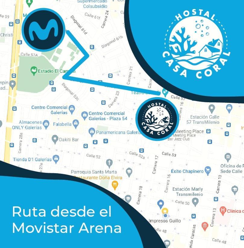 Hotel Casa Coral Bogotá Exteriér fotografie